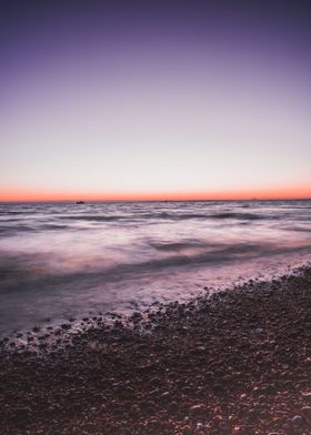  ocean waves sunset