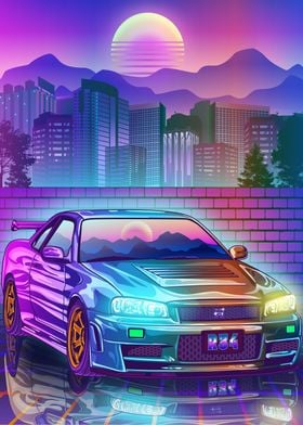 Skyline Gtr R34 cyber 911