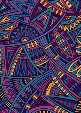 Abstract Tribal Vector