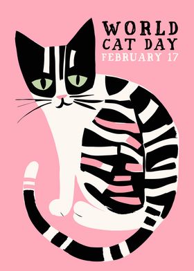 WORLD CAT DAY POSTER