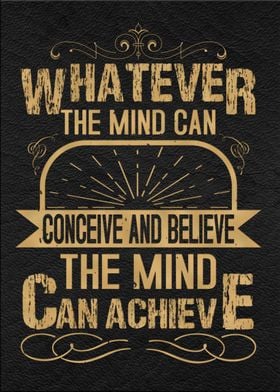 The mind can achieve