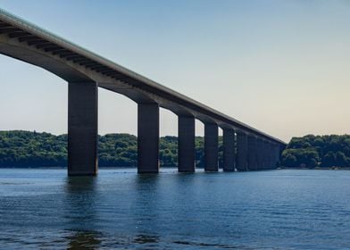 Bridge over Vejle fjord