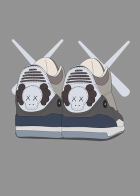 Kaws sneakers