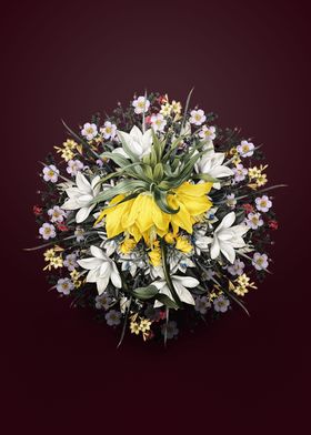 Kaiser Crown Flower Wreath