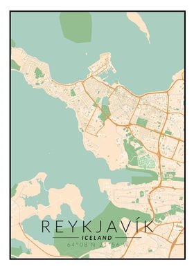 Reykjavik Map