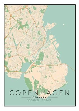 Copenhagen Map