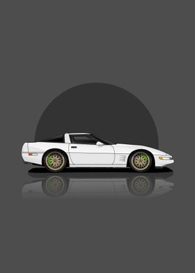 Art Chevrolet Corvette C4