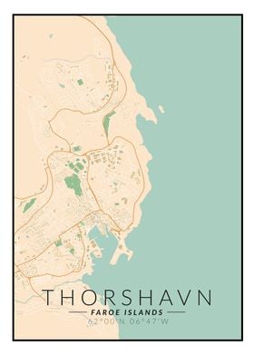 Thorshavn Map