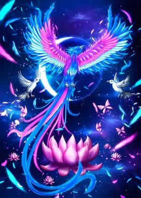 The Lotus Flower Phoenix