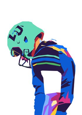 American Football Pop Art