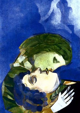 Marc Chagall Two Lovers