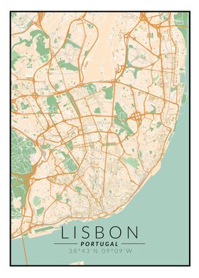 Lisbon Map