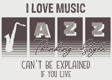 I Love Music Jazz  