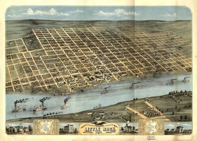 Little Rock AR 1871