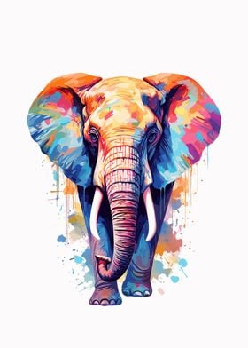 Rainbow Elephant