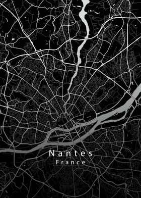 Nantes City Map