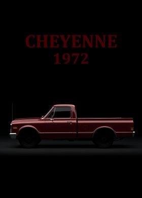 cheyenne 1972 truck chevy
