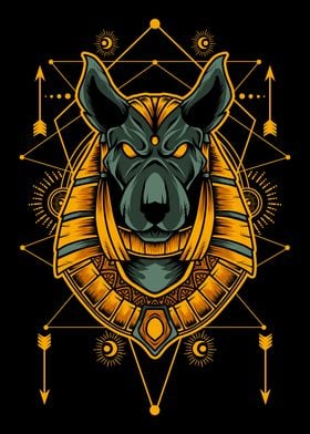 The Egyptian Anubis