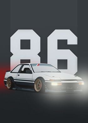 THE HACHI ROKU AE86