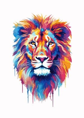 Rainbow Lion