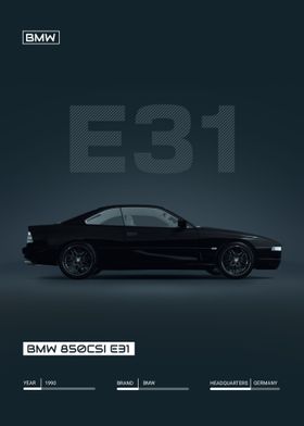 BMW 850 CSI E31