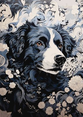 Ukiyo e Dog