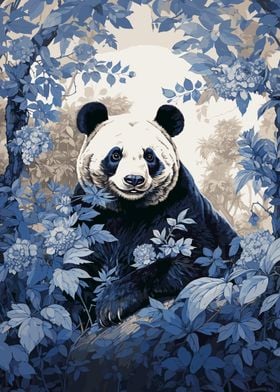 Ukiyo e Panda