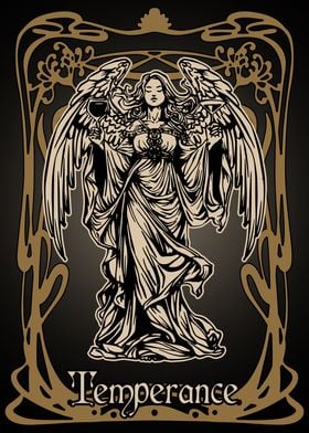 Temperance Tarot card