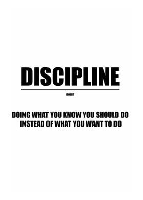 Discipline Definition