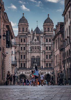 French Cathedral in Dijon