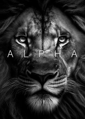 alpha Lion Animal King 