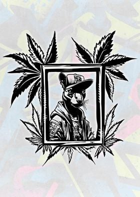 gangsta weed wallpaper