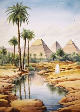 Ghosts at the Pyramids