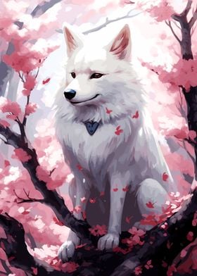 wolf cherry blossom