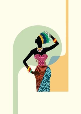 afrocentric girl ethnic