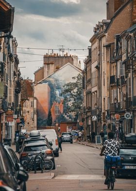 Streets of Dijon France