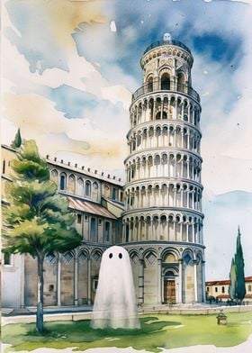 A Ghost in Pisa Italy
