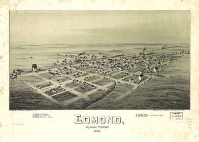 Edmond Oklahoma 1891