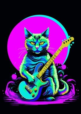 CAT ELECTRIC GUITAR