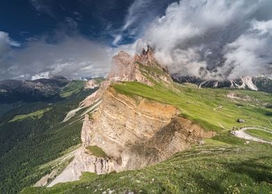 Seceda Ridgeline