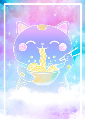 Ramen Cat Light Soul