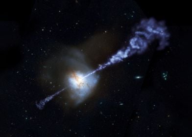 Active Black Hole 