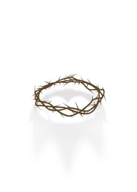 Jesus Crown of Thorns Art