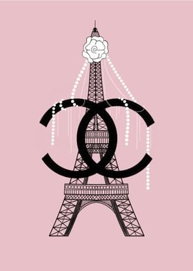 Chanel and Eiffel Tower 