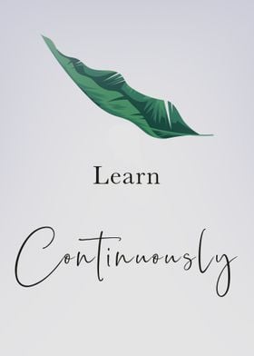 Learn Continuously