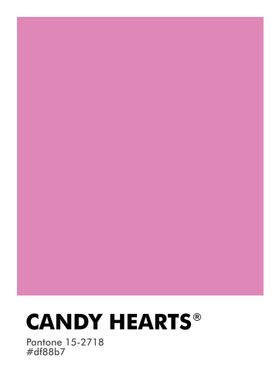 PANTONE CANDY HEARTS