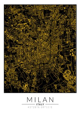 Milan Map