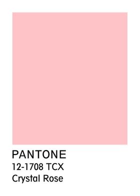 Pantone Cristal Rose