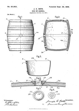 Beer Keg Patent