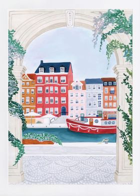 Copenhagen Art Print 